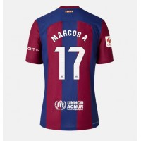 Barcelona Marcos Alonso #17 Heimtrikot Frauen 2023-24 Kurzarm